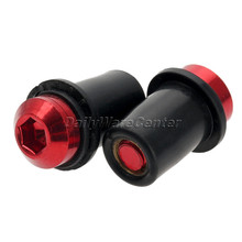 New Arrival 10pcs 5mm CNC Aluminum Windscreen Windshield Bolts Screw Kit Free Shipping