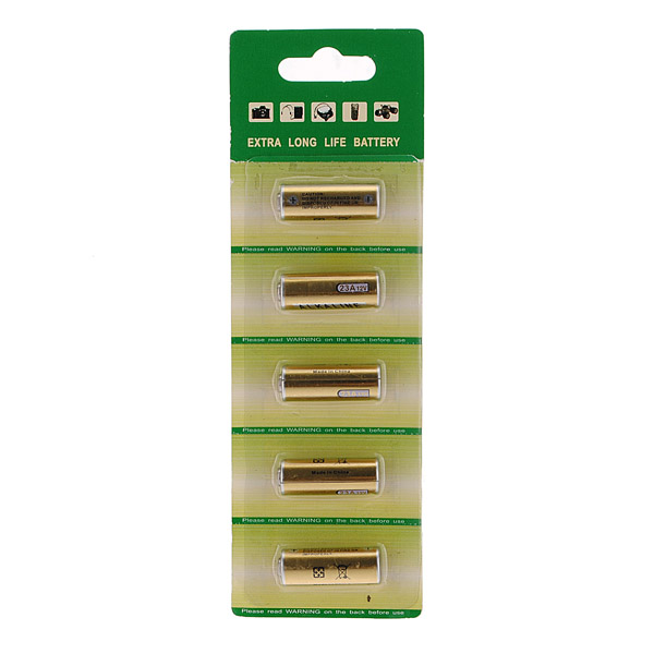 Hot Sale New 5x 23A 12V Alarm Remote Alkaline Batteries Equivalent to 23AE 21 23 A23