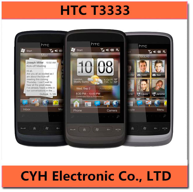 Original unlocked 3 G HTC T3333 3G Windows cell Phone Refurbished
