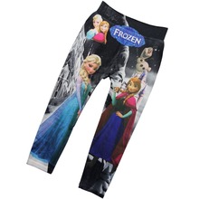 Cartoon New 2015 Romantic Cotton Elisa Baby Kids Leggings Girl Legging Children Legging Summer Spring Boys