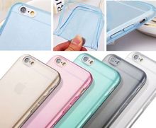 0.3mm Super Flexible Clear Case For Iphone 6 Plus 6s Plus Crystal Simple Back Shell Pure Soft Style for Iphone6 6s Plus 5.5”