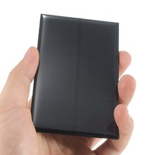 NEW 5V 1.25W 250mA  Monocrystalline Silicon Epoxy Solar Panels Module kits Mini Solar Cells For Charging Cellphone Battery