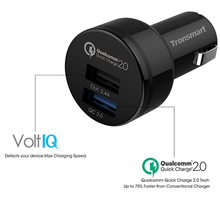 Original Tronsmart Fast Mobile USB Travelling Charger for Qualcomm Certified Quick Charge 2 0 Universal Car