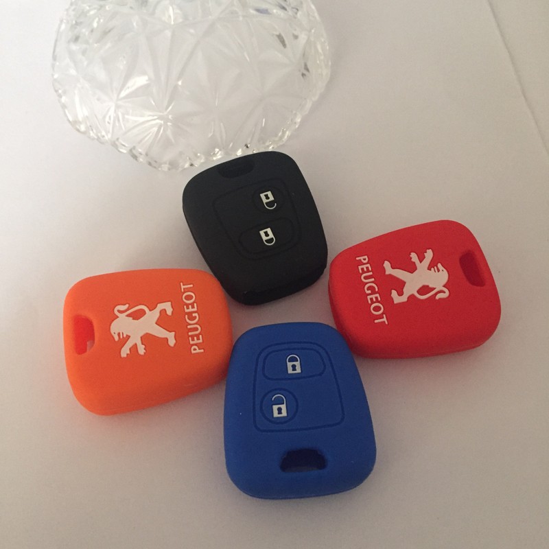 peugeot silicone car key cover 107
