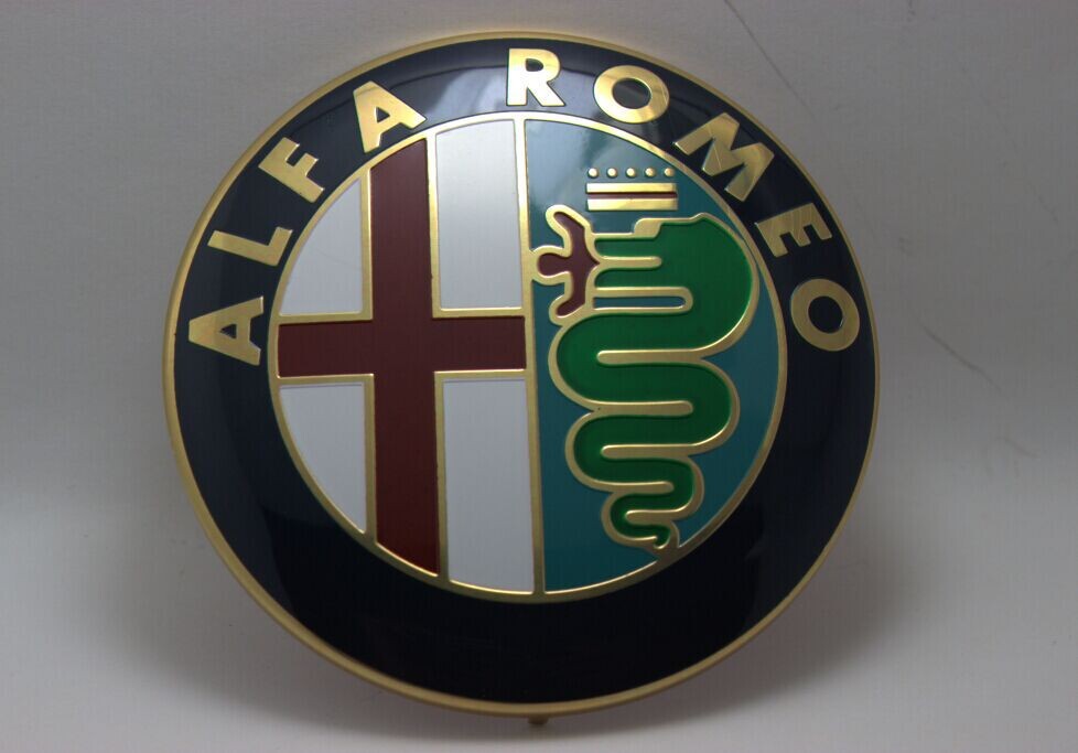 2PC Specials sale 7 4cm 74mm Car Logo emblem Badge sticker for ALFA ROMEO Mito 147