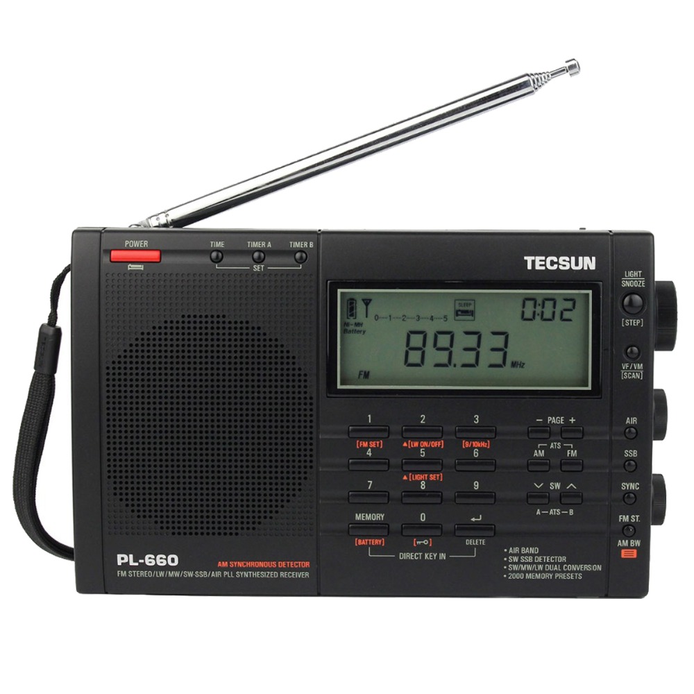 TECSUN PL-660 Radio PLL SSB VHF AIR Band Radio FM Stereo/MW/SW/LW Radio Dual Conversion TECSUN PL660 Radio Receiver Y4133A TECSUN PL-660 Radio PLL SSB VHF AIR Band Radio FM Stereo/MW/SW/LW Radio Dual Conversion TECSUN PL660 Radio Receiver Y4133A