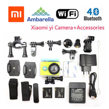 Xiaomi Yi Sport Camera 16MP 60FPS WIFI Bluetooth Waterproof Connector Set+Add Accessories