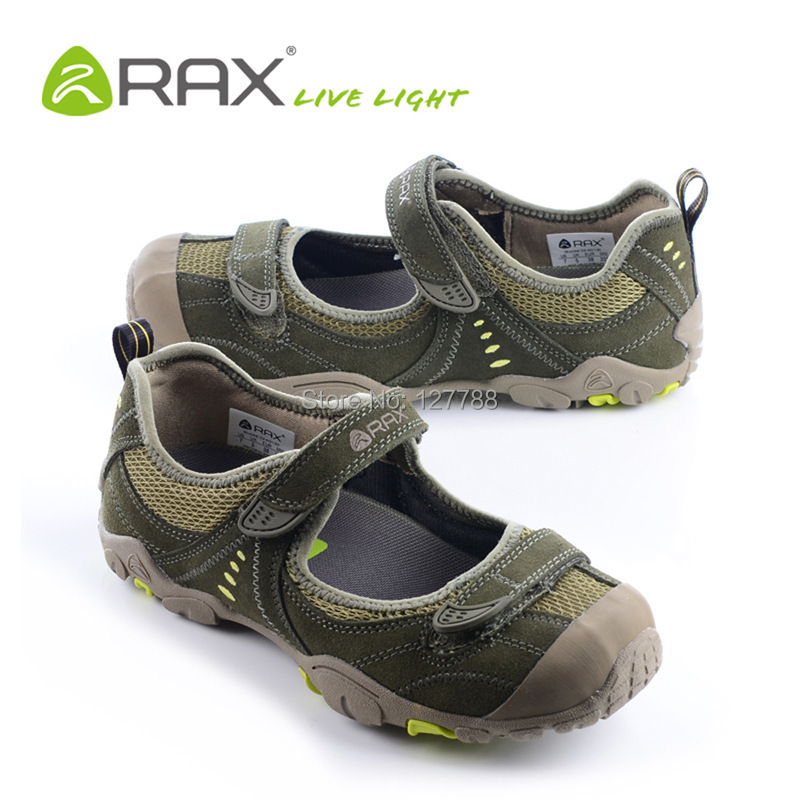 Здесь можно купить  New Arrival RAX suede leather outdoor shoes,female cow leather hiking shoes women