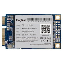 F9M Kingfast stable performance PC internal Msata SSD SATAIII MLC 512GB with cache 512Mb Solid State Drive for desktop/ laptop