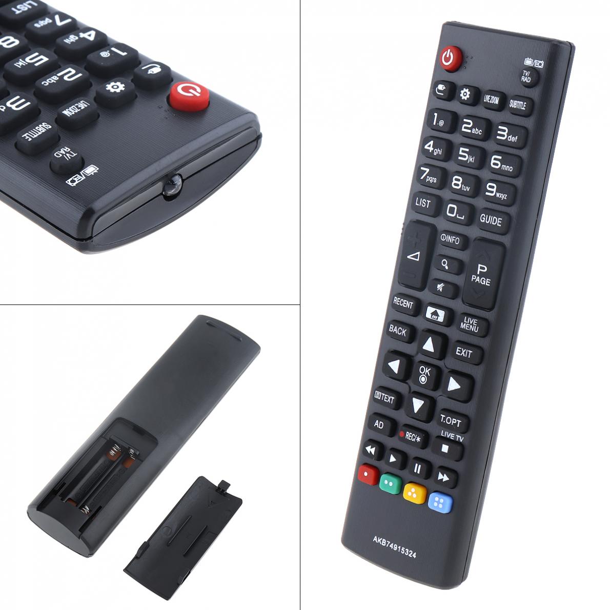 duradero Mando a distancia de repuesto para LG Smart TV repuesto para LG AKB74915304 HD TV universal AKB74915304