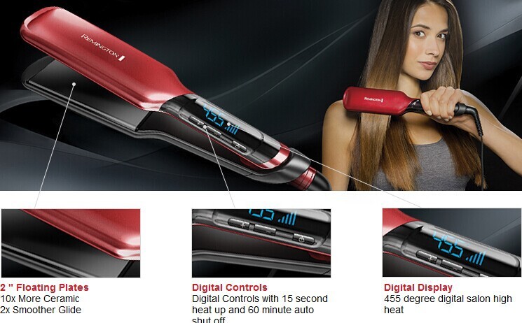 2016 Professional Remington Hair Straightener Silk Ceramic Hair Straightening Irons Flat Iron hair style tool Universal Voltage