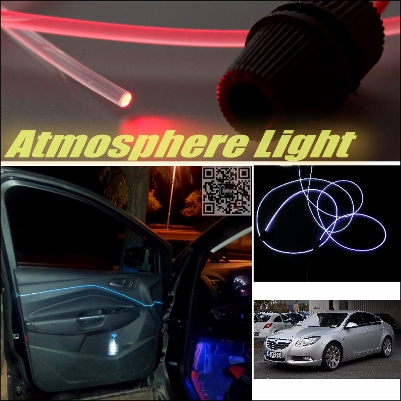 Car Atmosphere Light Fiber Optic Band For Opel Insignia 2008~2015 Furiosa Interior Refit No Dizzling Cab Inside DIY Air light