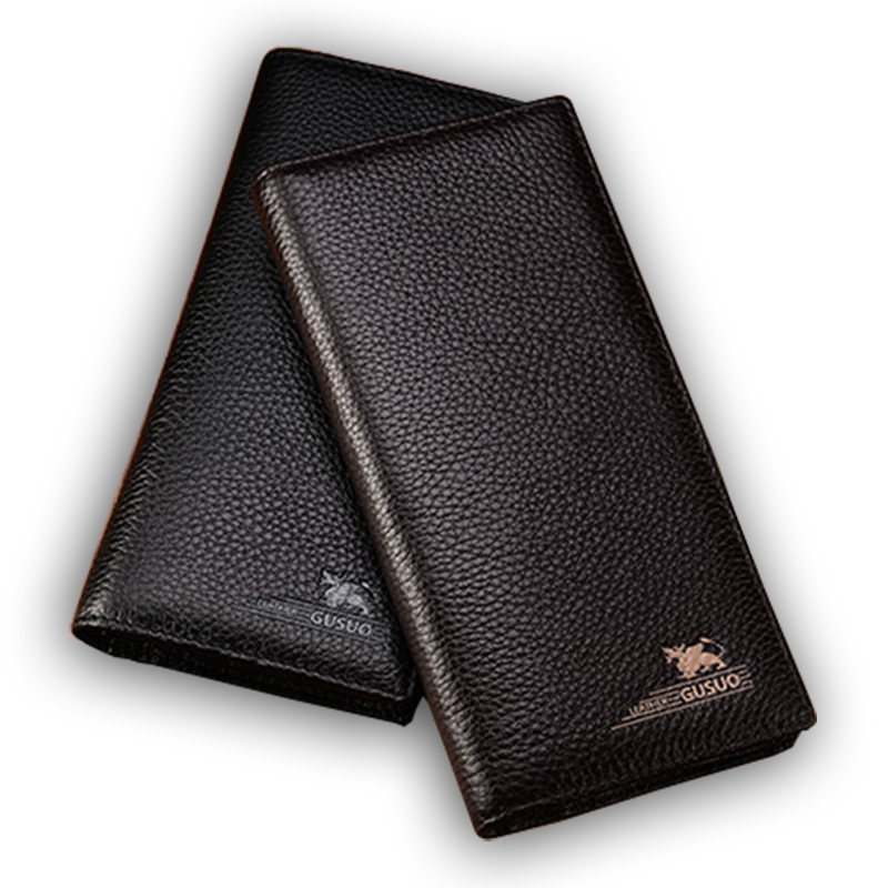 www.bagssaleusa.com : Buy Cow leather wallet man quality guarantee mens wallets purses male clutch ...