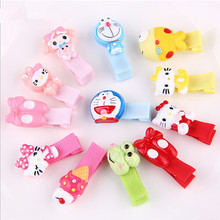 Good Gift Multi-style cartoon Girls headwear hair accessories Kids Satin Animals Hairpin Duck Clips Kawaii Cartoon Hairpins
