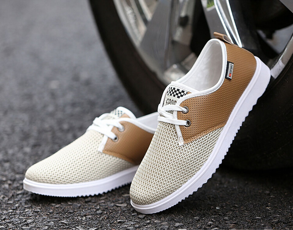 Hot Sale Men Summer Shoes Breathable Male Casual Shoes Fashion Chaussure Homme Soft Zapatos