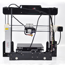 Free shipping Big size 220*220*235mm High Quality Precision Reprap Prusa i3 DIY 3d Printer kit with16GB TFcard+2rolls filament