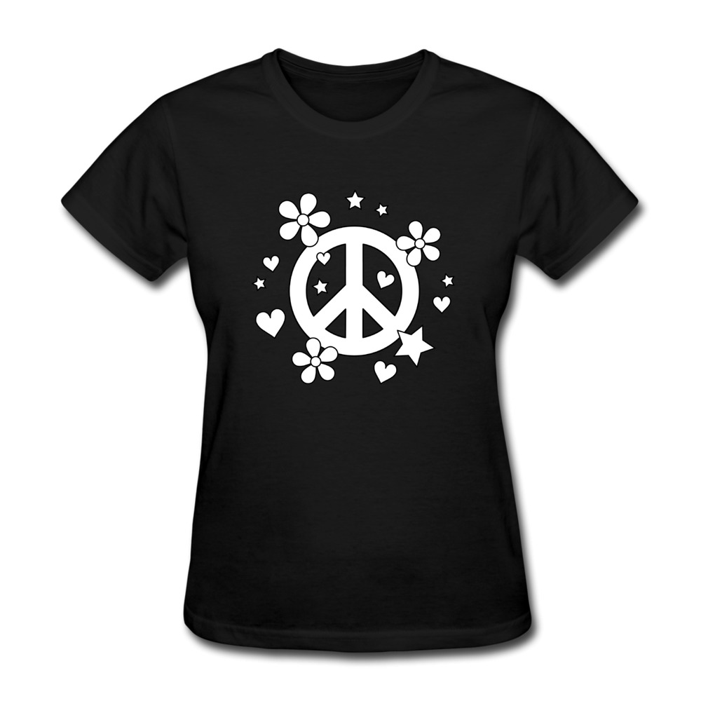 peace t shirts for women