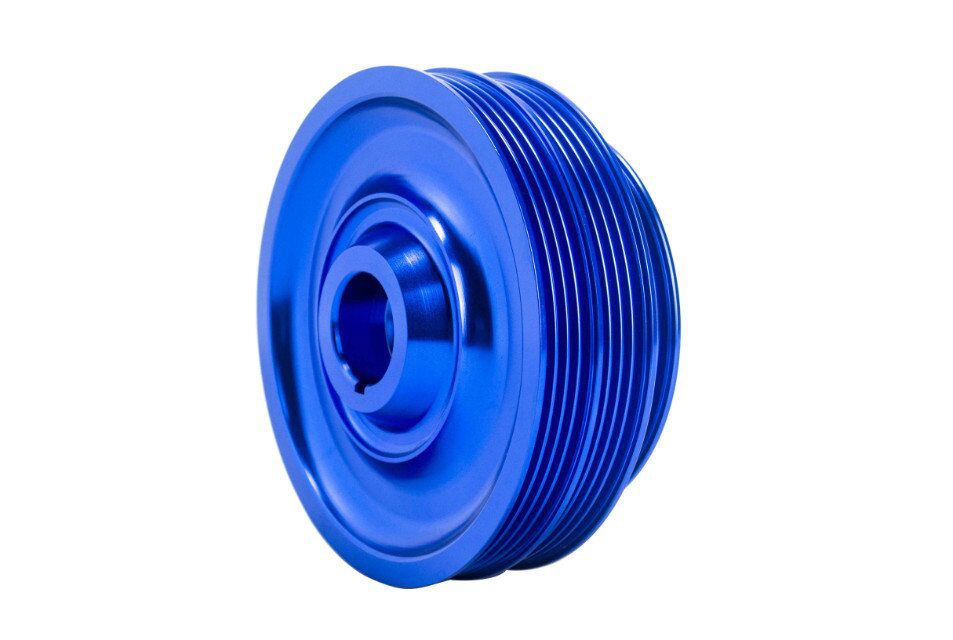 WLR STORE Lightweight Crank Pulley For Honda B16 B18 Engine Civic Accord Blue