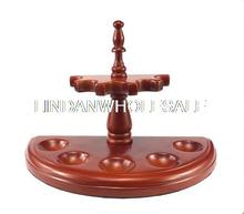 High quality wood special pipe rack,semicircular Romanesque 5 seats smoking pipes holder, tobacco pipe stand,smoking accessories