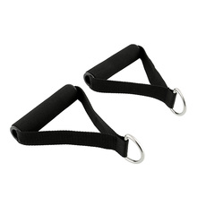 Pull Handles Resistance Bands Foam Replacement Fitness Equipment Black For Yoga Exercise Workout Useful NEW Free Shipping