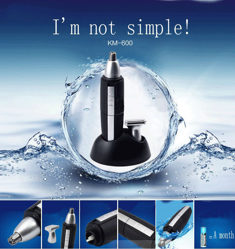 km600 Kemei nose & ear hair trimmer