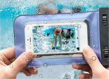 PVC Waterproof Phone Case Underwater Phone Bag For Samsung galaxy S5 S3 S4 For iphone 4 4S 5 5S 5C All mobile Phone Watch ect