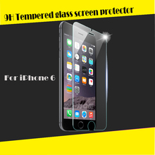 High Quality Nano-Coated Tempered Glass Membrane Screen Transparent HD Tempered Glass Screen Protector For iPhone 6 6S