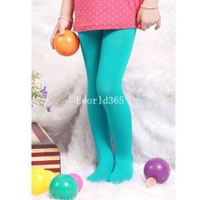 New Fashion Kids Child Girls Toddler Pantyhose Stockings Skinny Cute Velvet Leggings 11 Colors 45cm 50cm