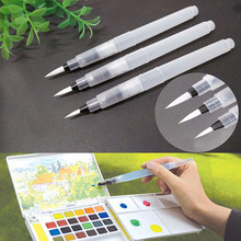 Refillable Pilot Water Brush Ink Pen for Water Color Calligraphy Drawing Painting Illustration Pen Office Stationery