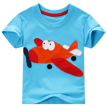 New Arrival Children T shirt boys Tees Short sleeve shirts Summer Kids Tops Cartoon Baby Boy