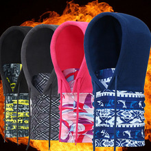 Winter Windproof Sport Warm Fleece Hat protected face mask ski gorros CS outdoor riding sport cap men warm fleece women scarf