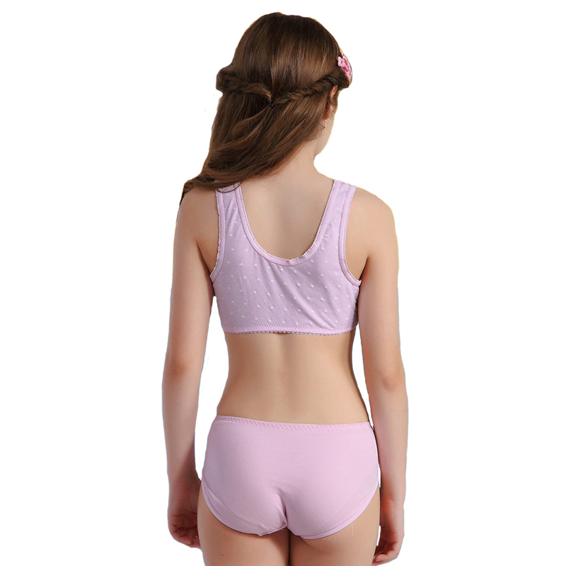 WoFee 2015 Cotton Training Bra and pants sets for young ...