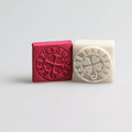  Handmade soap letters pattern China Clover pattern soap stamp handmade soap chapter custom made Acrylic