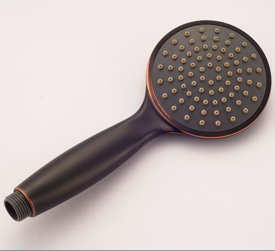 Free Shipping ABS Plastic Bathroom Handshower Hand Held Shower Head Oil Rubbed Bronze