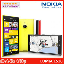 Original Nokia Lumia 1520 GPS Wi-Fi Bluetooth 4.0 6 inch 20MP Camera 4G 2GB 32GB Unlocked Lumia 1520 mobile Phone Free Shipping