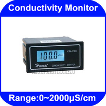 Digital envío gratis Online conductividad probador del Monitor del analizador del metro 0-2000us / cm ATC CM-230