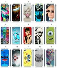 Mobile Phone Case Hot 1pc Oil Painting Ballon Hybrid Design Protective White Hard Case For ipod touch 5 5th Free Shipping