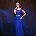 mother of the bride lace long yellow elegant evening gowns dress 2016 new arrival women formal
