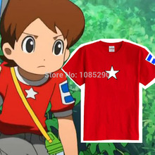 Youkai Watch Character Short T-shirt Unisex Children Children’s Summer Cartoon T-Shirt Children Clothing boys
