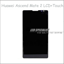 Black Replacement Full LCD Display Touch Screen Digitizer Assembly For Huawei Ascend Mate 2 MT2-C00 MT2 Parts
