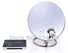 wholesale 10pcs a lot DVB-S2 DVB S2 hd satellite receiver tuner digital Android 4.0 Smart TV Box USA brazil mpeg4 1GB/4GB ET02