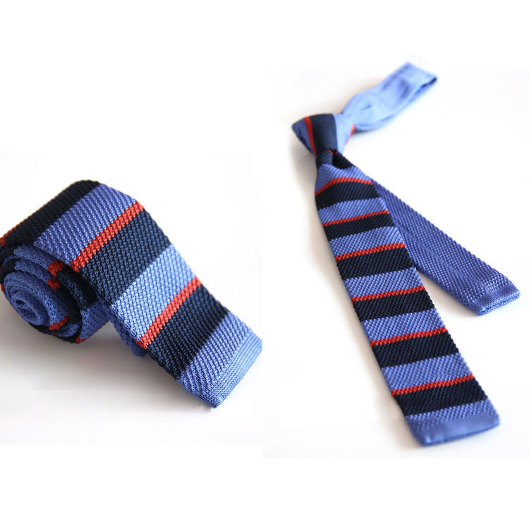 New Fashion Male Brand Slim Designer Knitted Neck Ties Cravate Narrow Skinny Neckties For Men Freeshipping