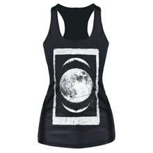Fashion Women Punk Printed Singlet Gothic Tank Top Vest Blouse Rock Tee Camisole Tops Vest