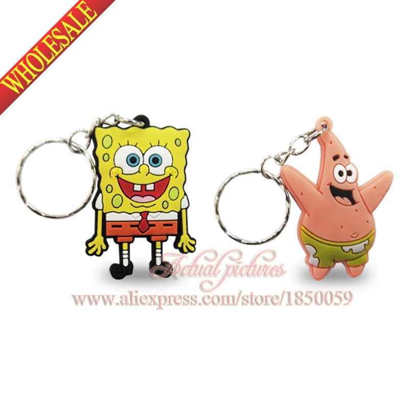Online Buy Wholesale spongebob keychain from China spongebob keychain