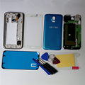 Hot Selling Blue Mobile Phone Replacement Full Housing Cover Case Screen Glass Lens For Samsung Galaxy