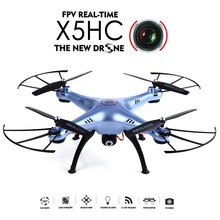 Newest SYMA X5HC 4CH 2.4G RC Quadcopter Drone W/ 2.0MP HD Camera/ Automatic Air Pressure hold High mode X5SC headless mode drone