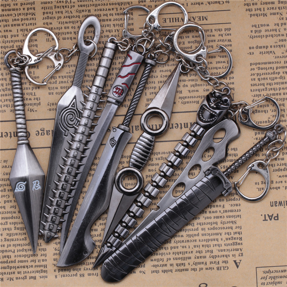 Naruto Weapon Keychain (11 models) - free shipping worldwide