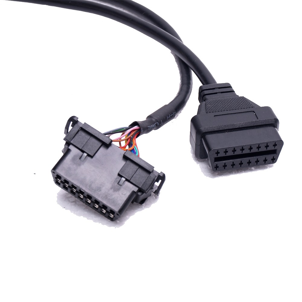 Universal Cable OBD2 OBDIl OBD 2 OBD II Y Adapter Diagnostic Connector