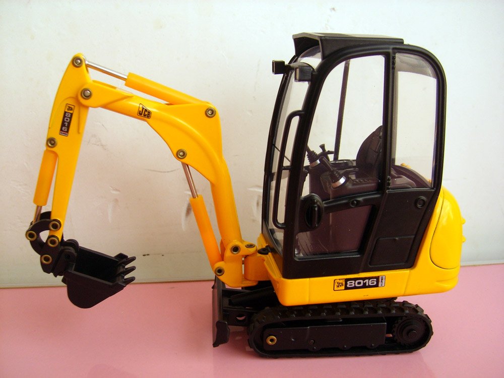 JOAL 219 125 JCB 8016 Mini Excavator With bucket toyin Diecasts & Toy