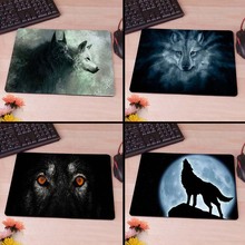 Wolf Computer Mouse Pad Mousepads Decorate Your Desk Non-Skid Rubber Pad